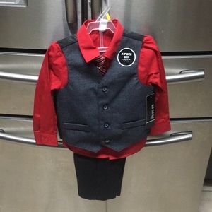 Toddler 4 piece suit set